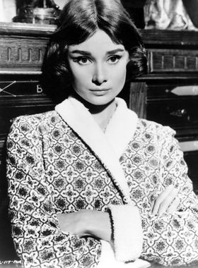 欧美明星海报奥黛丽赫本罗马假日复古怀旧海报装饰画挂画 N6603C