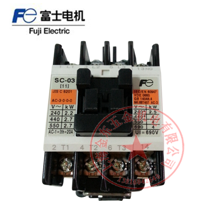 正品富士 SC-03 交流接触器AC110V 220V 24V SC-O3 SC11AA电梯用 电子/电工 其它 原图主图