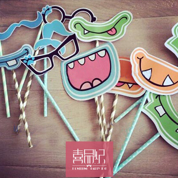 婚纱照搞怪拍摄道具派对party