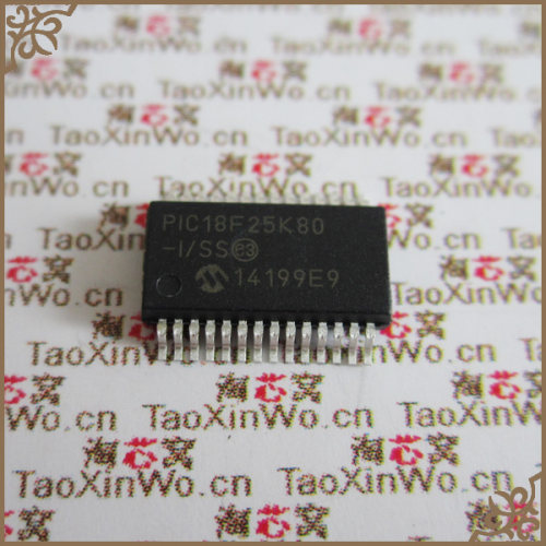 PIC18F25K80-I/SS MICROCHIP SSOP28封装 百分之百全新原装正品