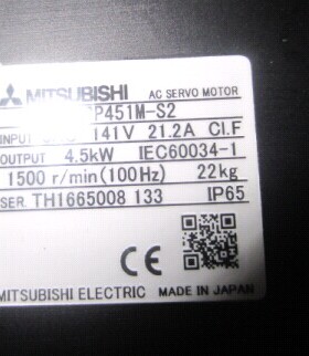 供应三菱伺服电机HF-SP451M-S2议价