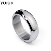 YUKI simple Korean fashion titanium steel men''s rings rings rings domineering personality boys single index finger ring