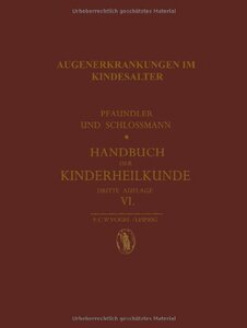 【预订】Augenerkrankungen Im Kindesalter