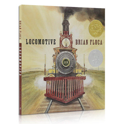现货英文原版 火车头 Locomotive 2014年凯迪克金奖绘本 精装 进口原版
