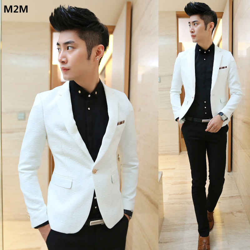 Costume homme M2MONLINE en coton pour automne - Ref 1557668 Image 1