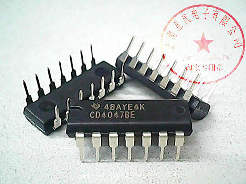 CD4047BE  TI   DIP-14【正品原装】赛格市场G332室实体店 现货