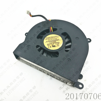 原装 DFB552005M30T F516-CCW DC5V 0.5A 3线 笔记本CPU散热风扇