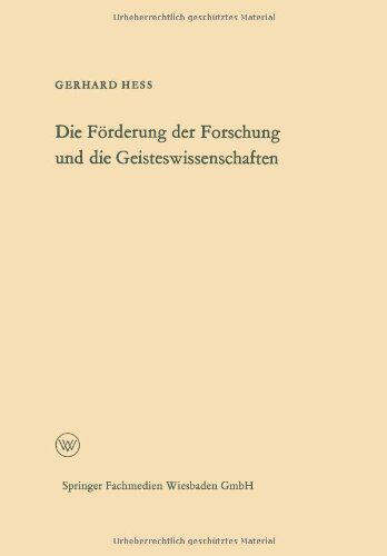 【预售】Die Forderung Der Forschung Und Die Geisteswis...
