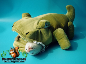 【奥利奥】宠物貂棉窝 散养睡觉娱乐窝 鳄鱼窝