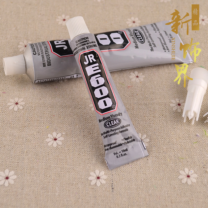 DIY配件正品JRE6000 F6000胶水 DIY手机壳贴钻 牙膏胶 送胶嘴