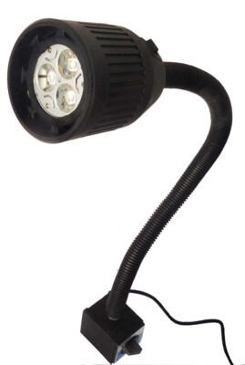 LED机床工作灯24V3W冲床软管照明灯220V万向长臂磁吸式数控车床灯