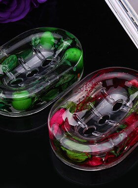 可沥水香皂盒时尚创意浴室肥皂碟