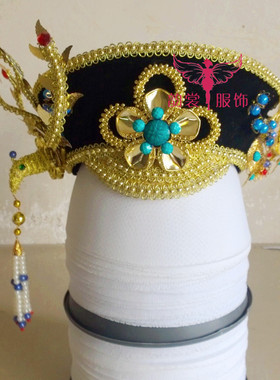 甄嬛传帽子古装头饰凤冠清宫影视剧拍照写真太后皇后发饰11974款