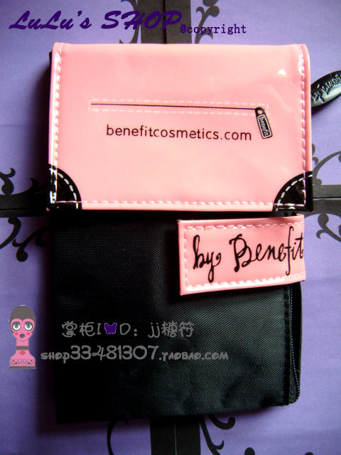 BENEFIT贝玲妃梦露的信封化妆包刷具包无刷具笔