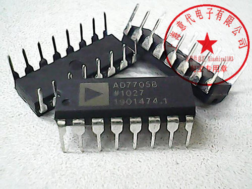 AD7705BN ， ADI  DIP-14【进口散新】赛格市场G332室实体店 现货