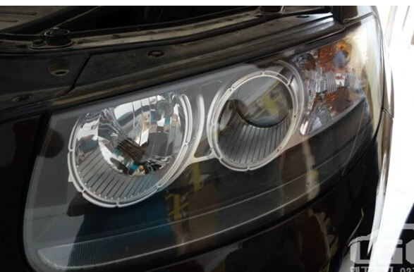 Подходит для импортированной фарой Hyundai Xin Shengda 07-12 передняя головная светодиодная штуцер современный Сан Дафи передние фары к переднему противотуманному свету
