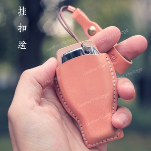 hjkl适用于奔驰全系列手工植鞣革牛皮塑形刀鞘造型钥匙包