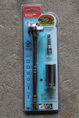 神奇万能套筒正品GATOR GRIP牌套筒 多功能家用棘轮工具 包邮