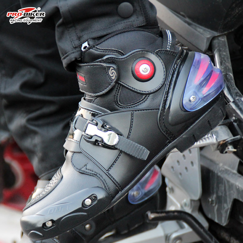 Boots moto PRO-BIKER A09003 - Ref 1389718 Image 1