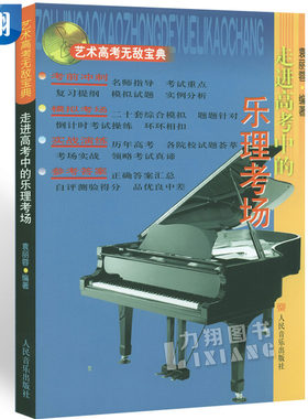 正版 走进高考中的乐理考场 袁丽蓉编人民音乐出版社