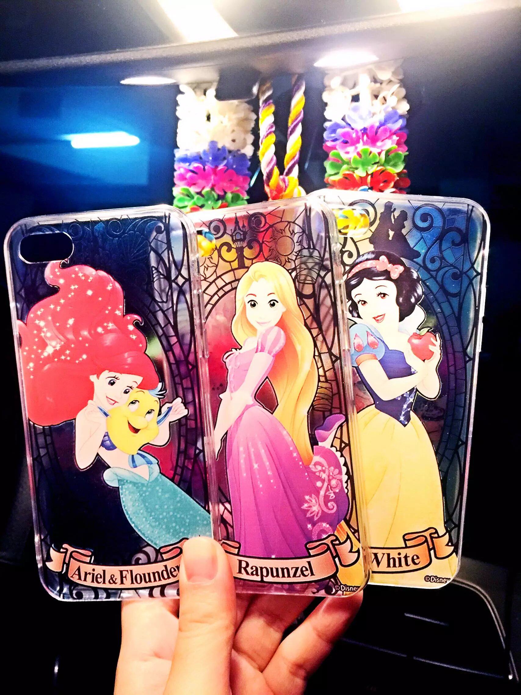 OPPO F1S Glass Snow White Rapunzel mermaid Mobile phone shell F1 PLUS Protective sleeve female modelsin the 3C Digital Accessories, Cell Phone Accessories , Phone Protection Case/Shell  category - from Buy2taobao.com to provide professional Taobao agent buy service