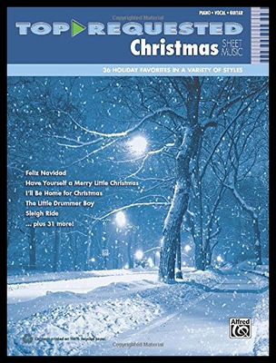 【预售】Top-Requested Christmas Sheet Music: Piano/Vocal/