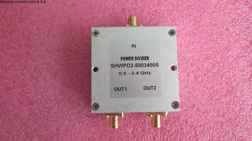 500-3400MHz GSM GPS WIFI SMA RF 一分二 高频射频微波同轴功分器 0.5-3.4GHz  测试 一分二 2.4G WIFI RF 射频微波高频功分器 分配器 质量保修1年  厂家承若1年保修