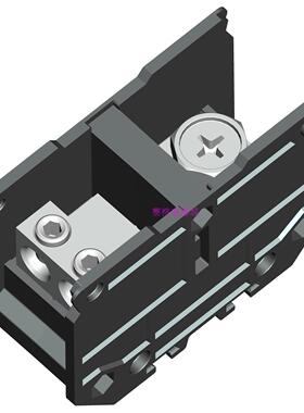 接线端子排UTD-200I/2*25一进二出Y型板式铜连接器端子排 面议