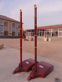 标准羽毛球网柱 比赛用移动羽毛球架 羽毛球网架厂家直销 包邮