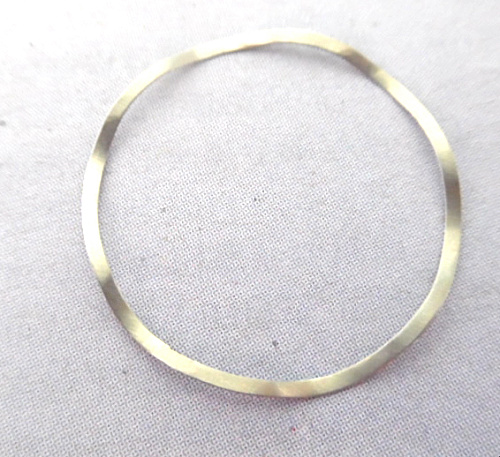 手表配件统机防震簧波浪圈