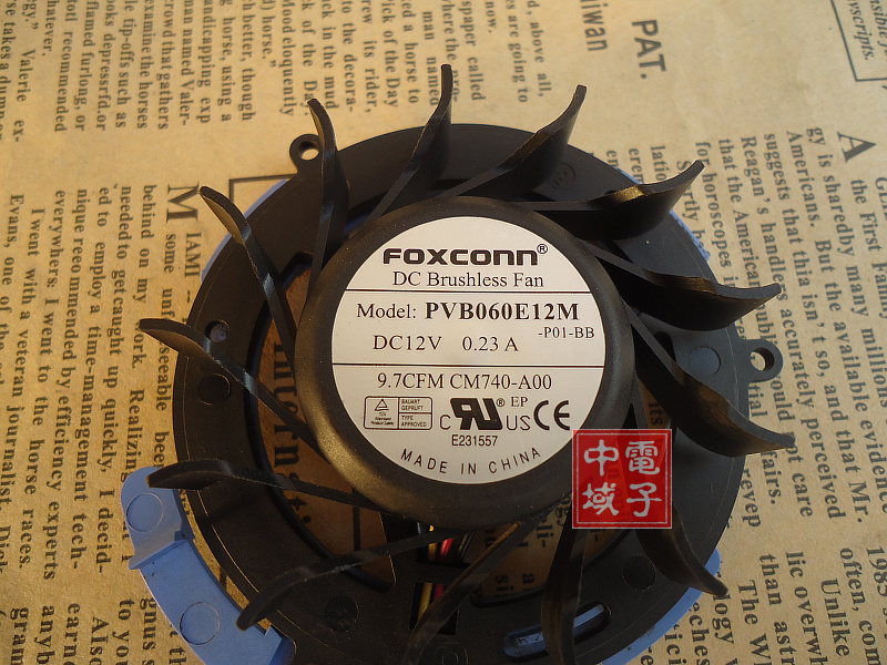 戴尔AVC GX520 GX620 740 745 755硬盘风扇PVB060E12M 12V 0.23A