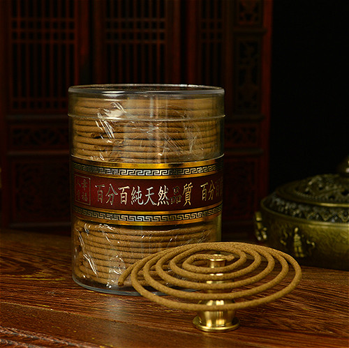 天然香料薰香 沉香檀香盘香香炉 安神助睡眠 瑜伽静心礼佛熏香