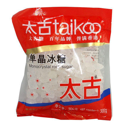 推荐清凉煲汤原装正品太古单晶冰糖300g 炖补品糖水祛暑消火
