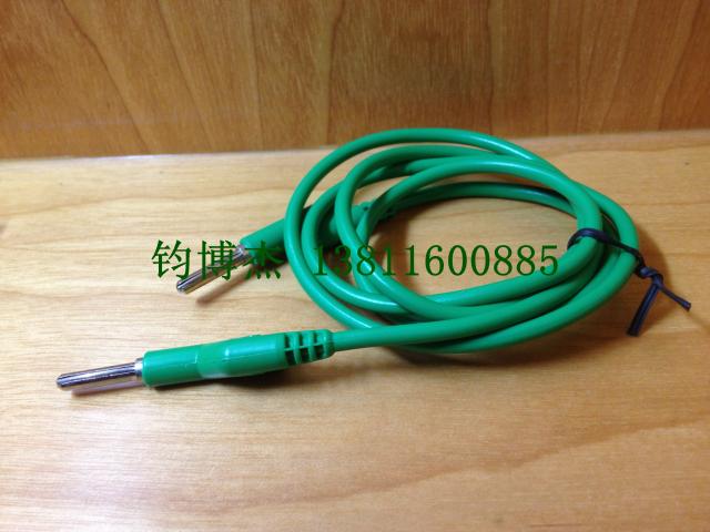 4mm香蕉插头线仪器仪表高压测试线纯铜硅胶手枪式插头 2米