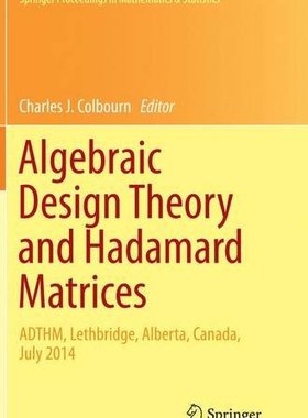 【预订】Algebraic Design Theory and Hadamard...
