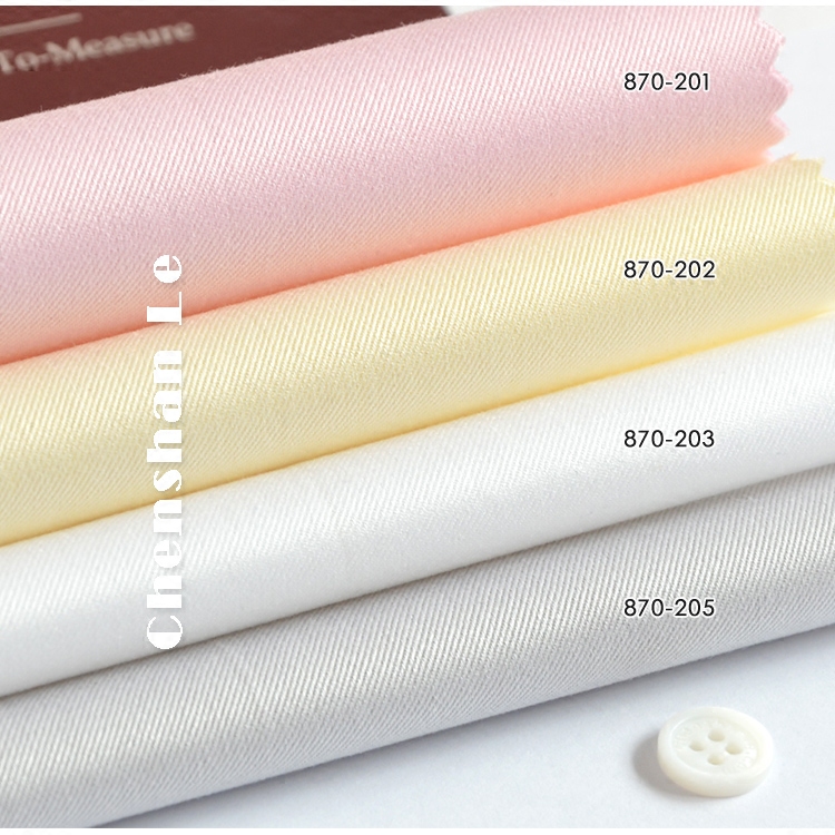 进口埃及棉粉色修身衬衫定制