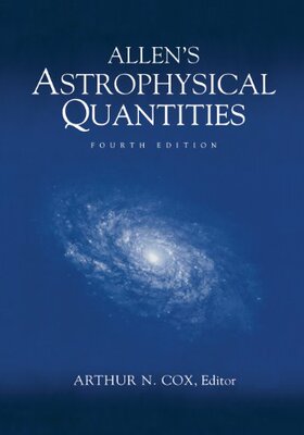 【预售】Allen S Astrophysical Quantities
