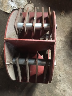 碾米机风叶轮/碾米机细糠配件/粉碎机甩片风叶/喷风叶轮