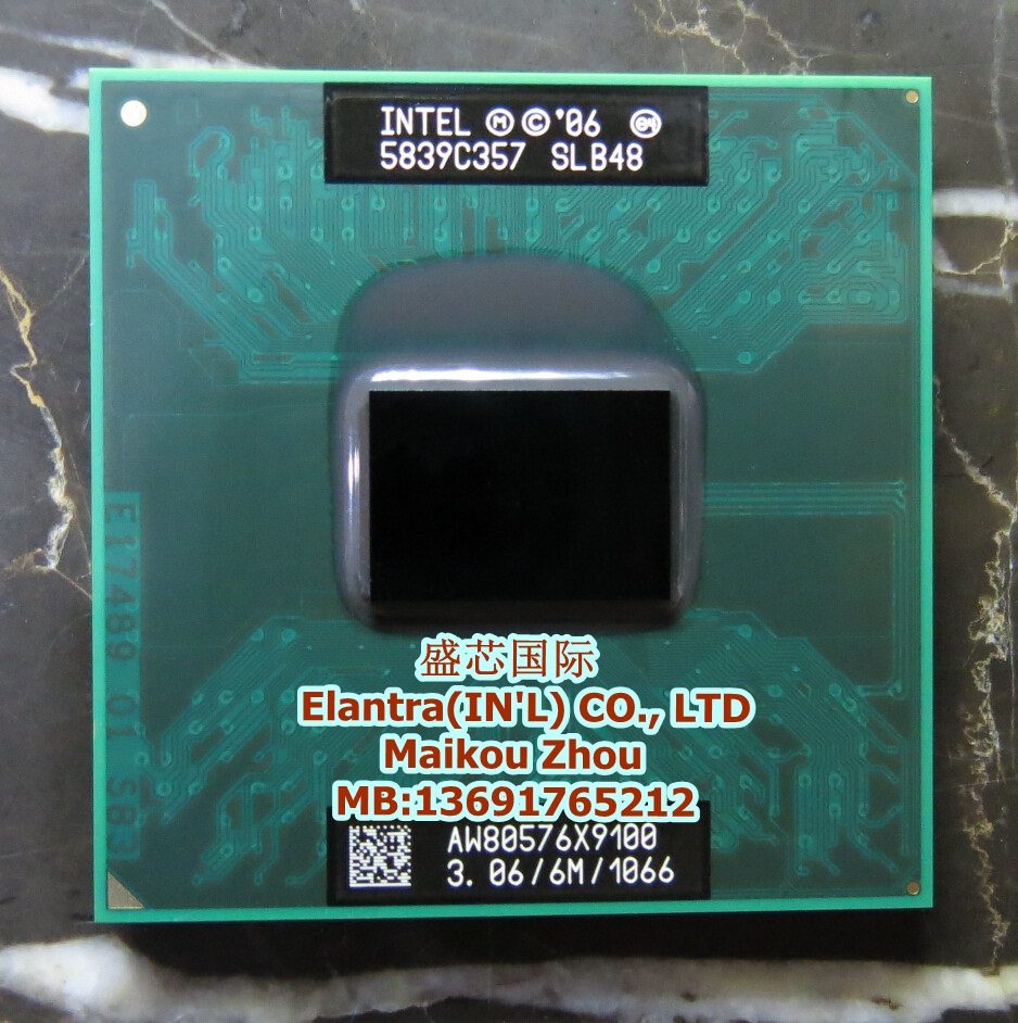 全新原装正式版PGA原针 X9100 CPU 3.06/6M SLB48 C0步进 超T9900 电脑硬件/显示器/电脑周边 CPU 原图主图