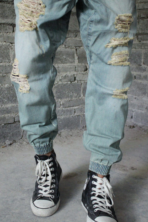 Jeans pour adolescent Sarouel en coton pour été - Ref 1463080 Image 6