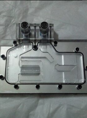 GTX980TI  TITAN X公版全覆盖显卡水冷头 喷射头 微水道 紫铜