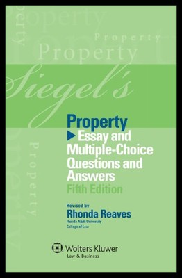 【预售】Siegel's Property: Essay and Multiple-Choice Ques