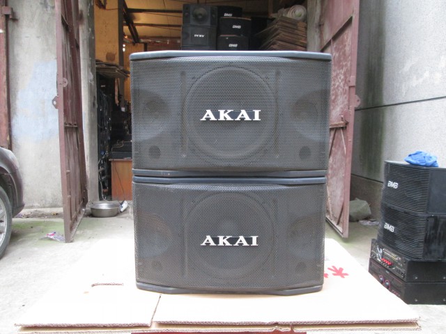 原装日本雅佳AKAI卡包KTV10寸二手音箱卡拉OK音响专业包房k歌正品