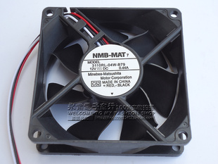 8cm机箱电源风扇 12V B79 NMB 双滚珠 04W 8025 3110RL 原装 0.44A