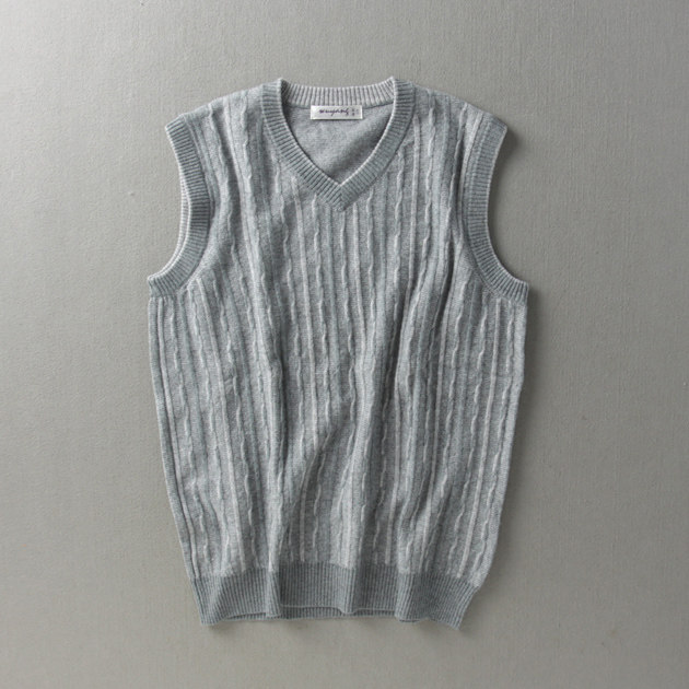 Débardeur homme Woolen gilet en laine - Ref 1581945 Image 1