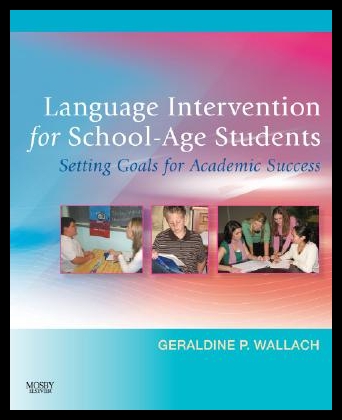 【预售】Language Intervention for School-Age Students: