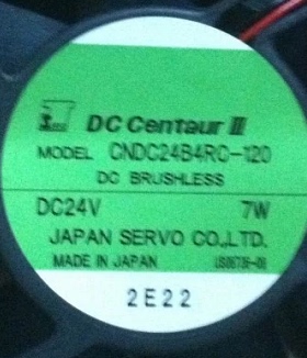 全新原装伺服SERVO CNDC24B4RC-120 24V7W 12cm12038变频器风扇