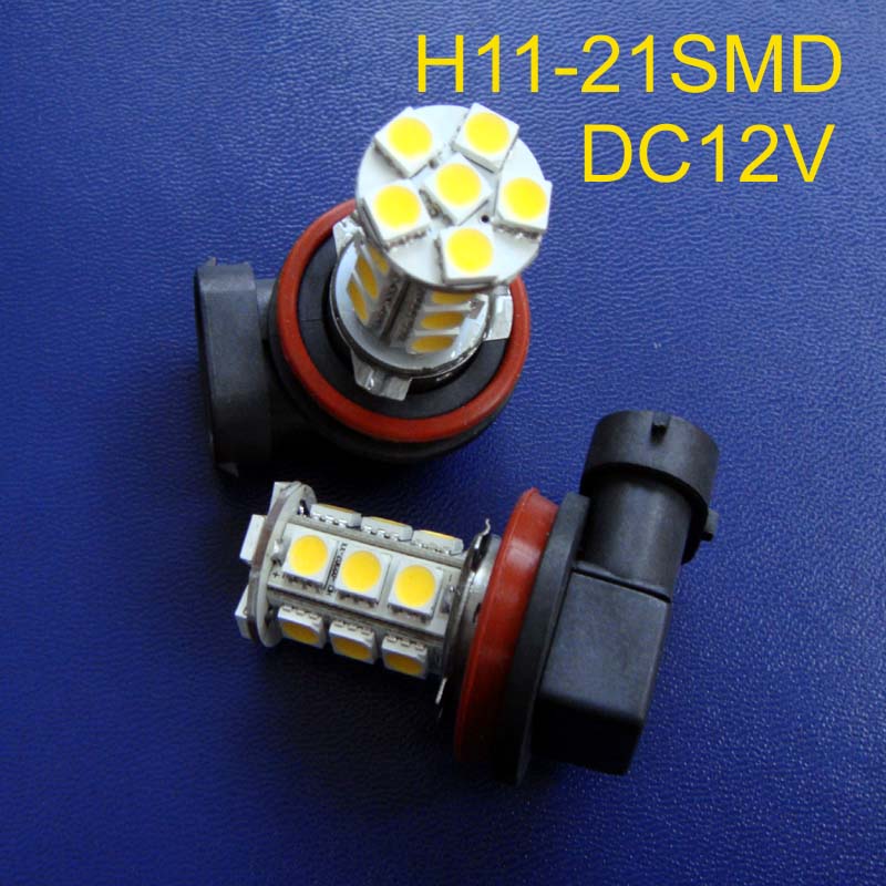 高品质 12V H11 led汽车前雾灯 H8 led雾灯 H11汽车led灯装饰灯