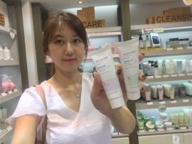 韩国人直邮菲诗小铺The Face Shop 妆前乳隔离霜紫色绿色提亮