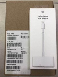 国行苹果手机iPhoneX Lightning转VGA iPad平板MINI/AIR 投影仪线